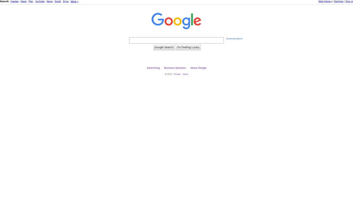 Decorative Google background
